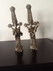 Tribal man and woman